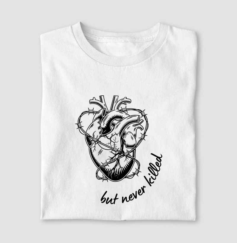 Pierced through the heart