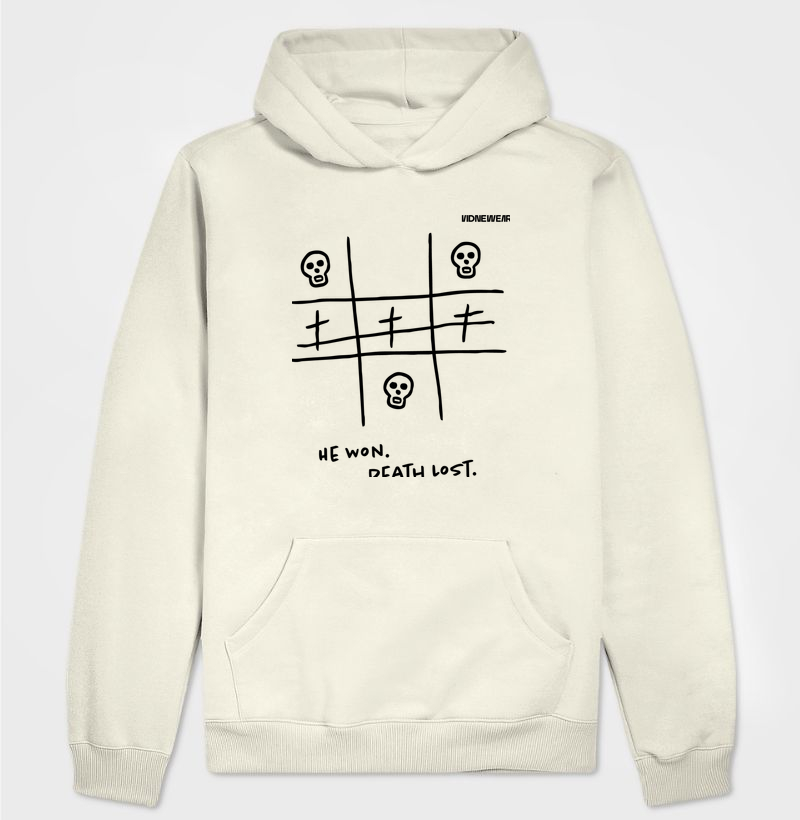 Hoodie Moletom "He Won"