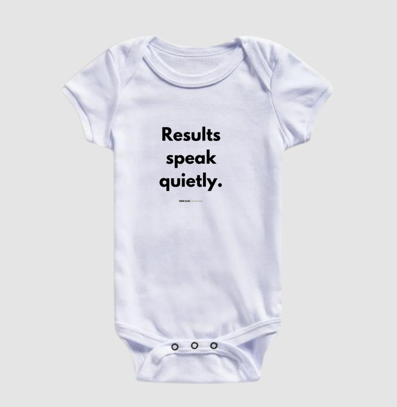 Results speak quietly.