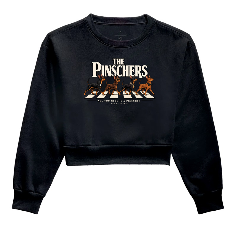 Camiseta Pinscher / Pet Lovers | The Pinschers - Cropped Moletom