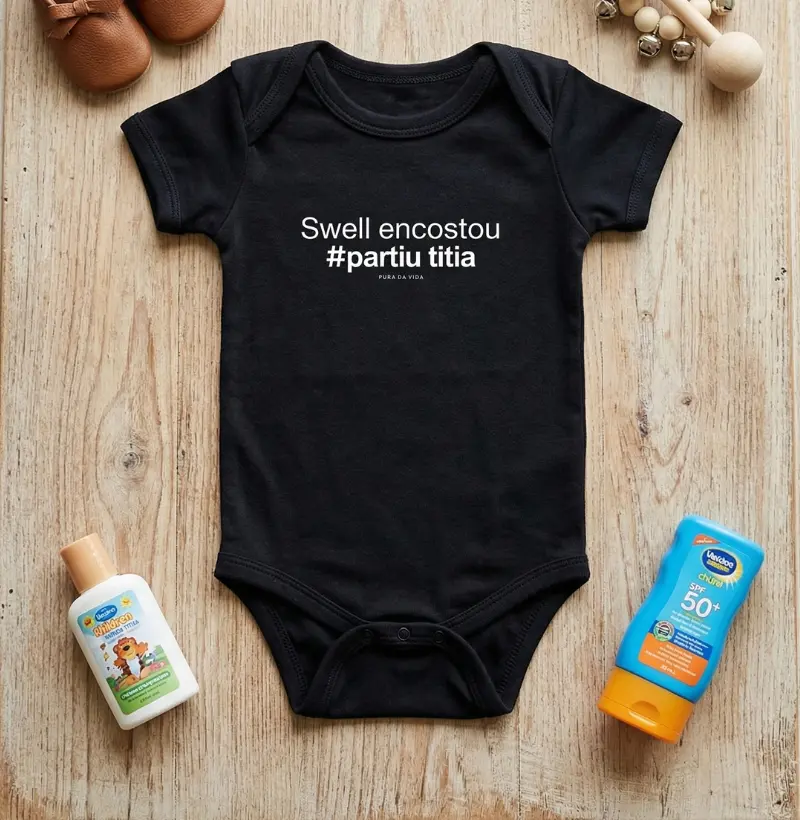 Swell encostou — #partiu titia