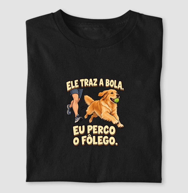 Ele traz a bola. Eu perco o fôlego.