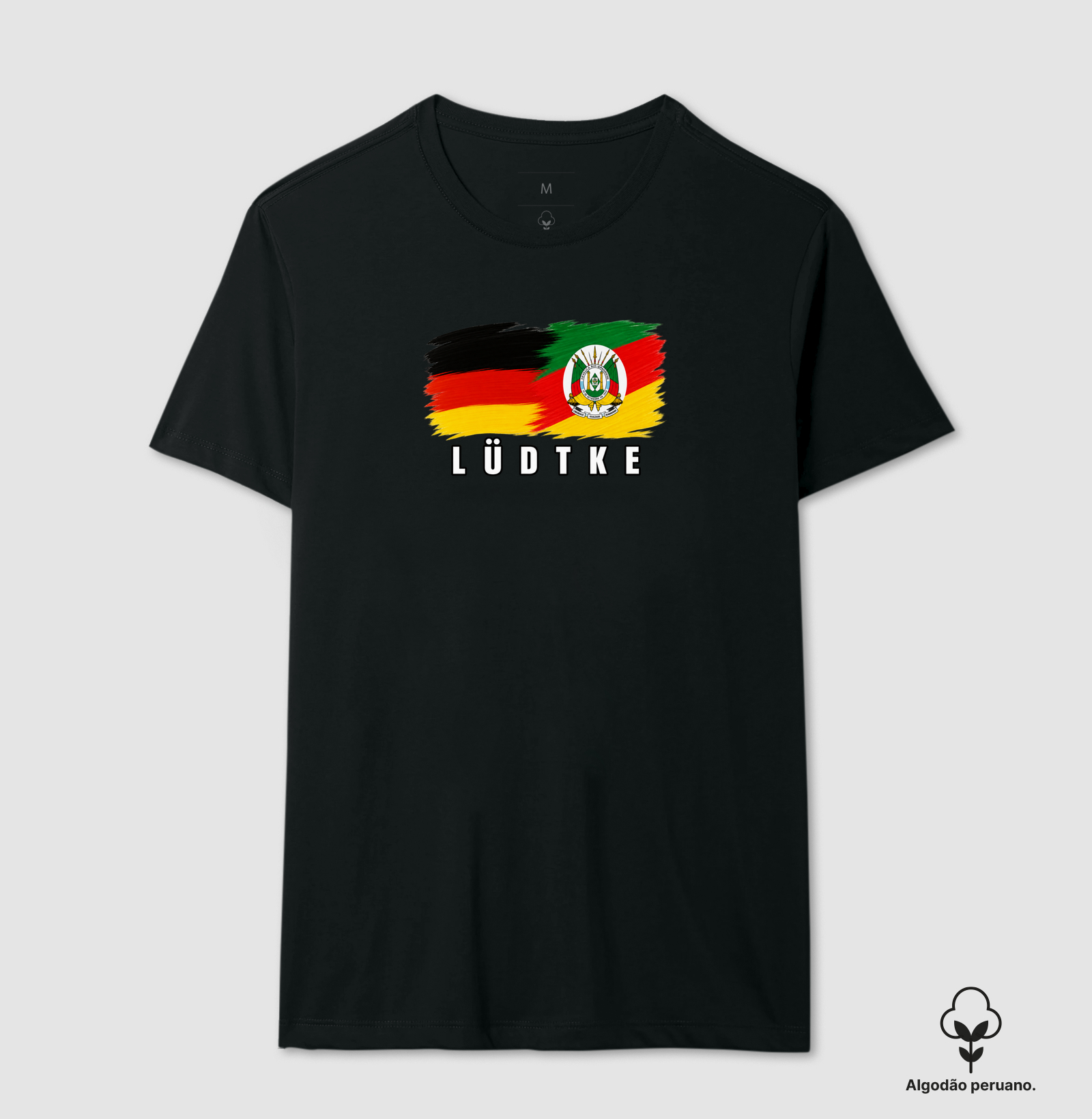 Lüdtke  - Camiseta Algodão Peruano