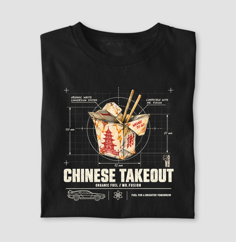 Chinese Takeout Organic Fuel - Camiseta