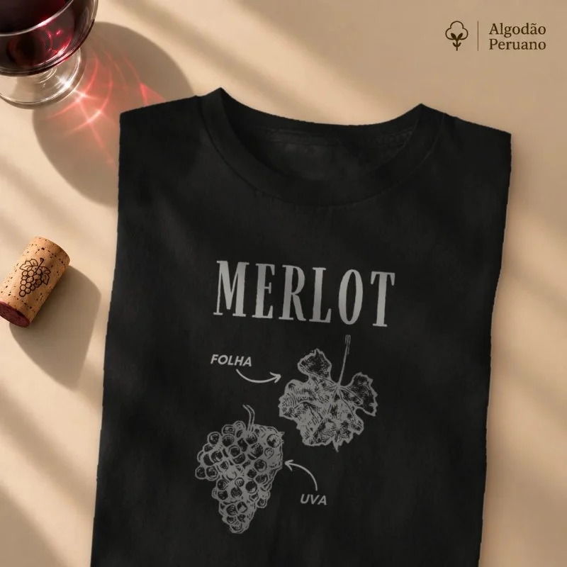 Camiseta Merlot - Essência