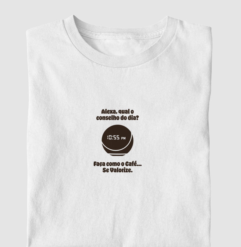 Camiseta - Faça Como o Café ☕