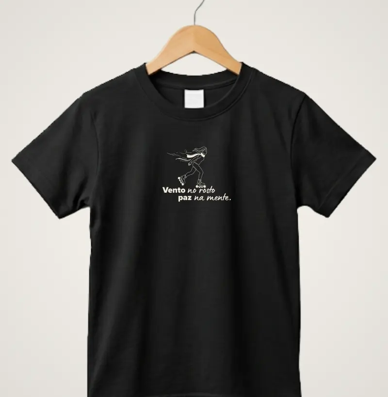 Vento no rosto - Camiseta Infantil