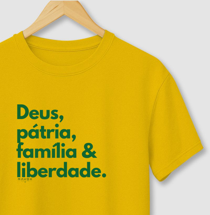 Deus, pátria, família e liberdade.