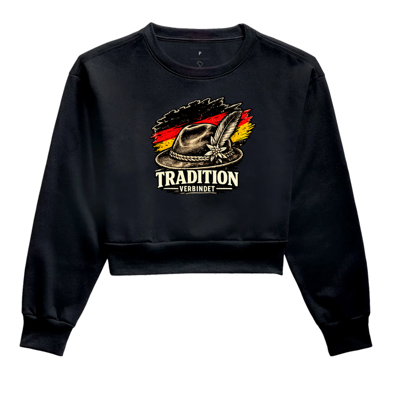 Tradition verbindet - Cropped Moletom