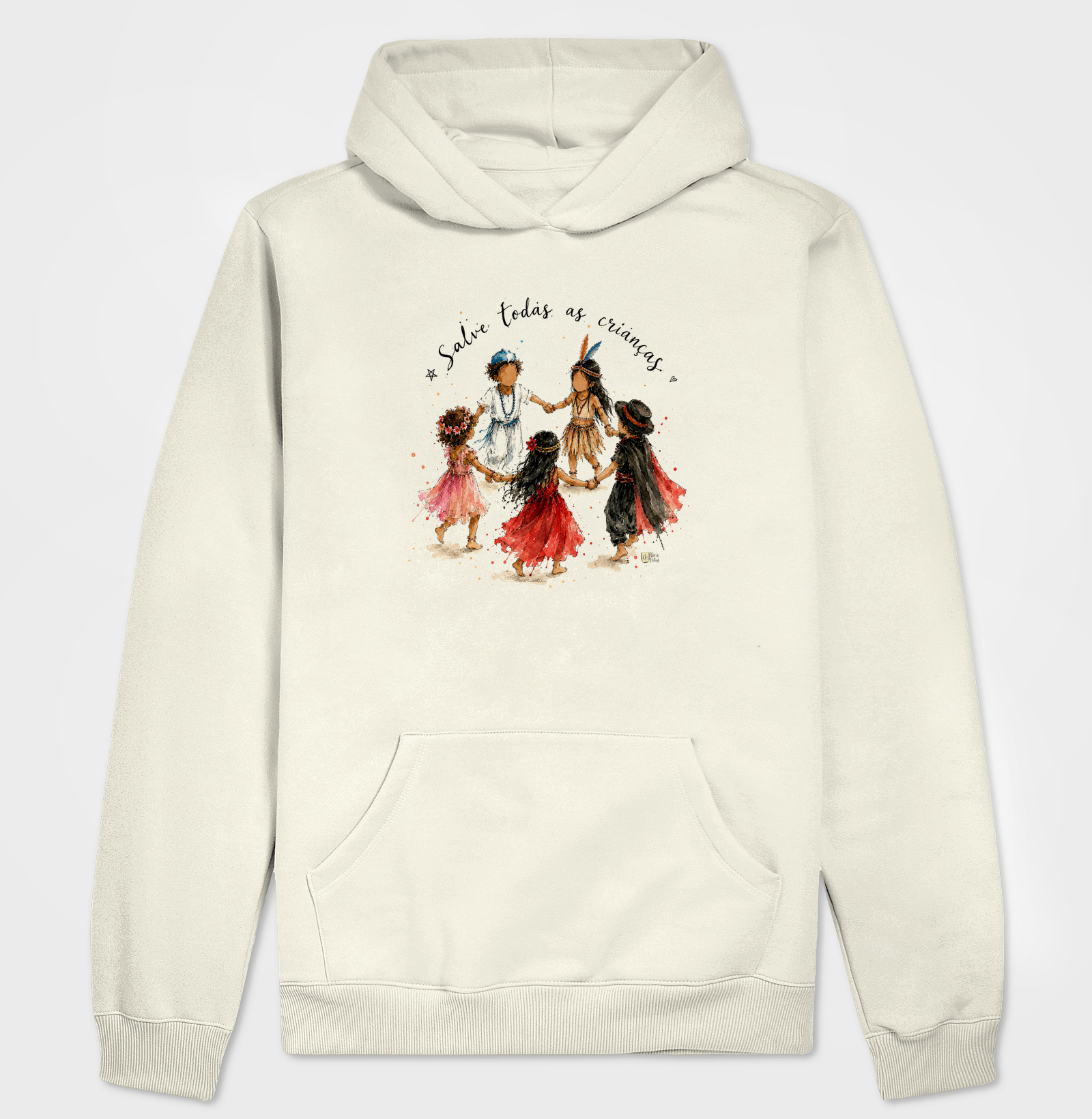 Salve Todas as Crianças Maria Patuá - Hoodie Moletom