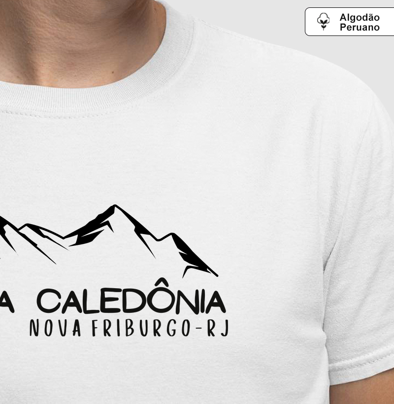 Camiseta Pico da Caledônia.