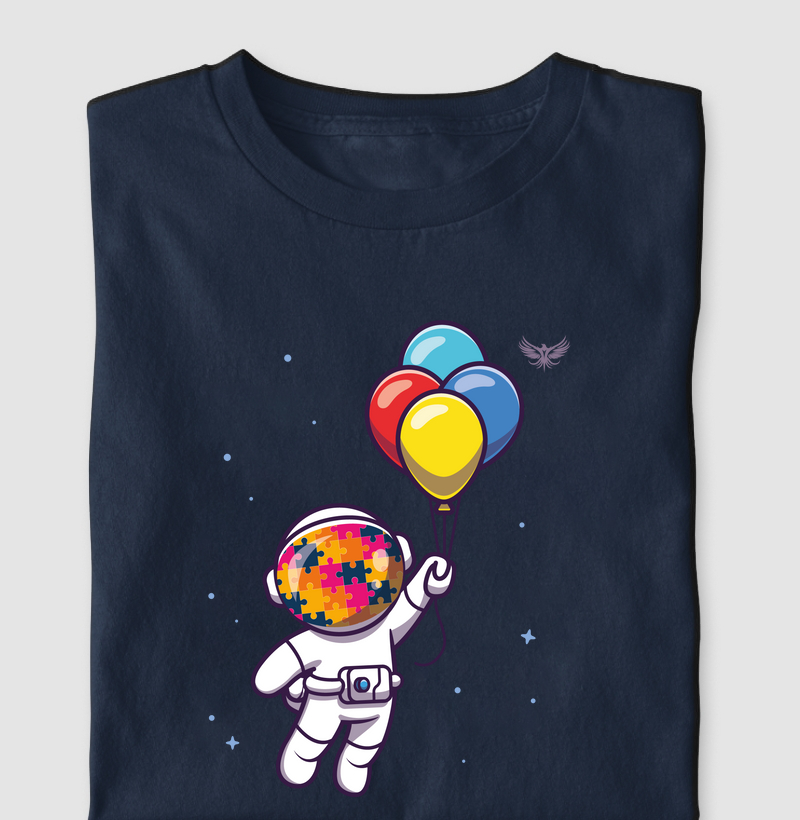Autismo Astronauta Balão