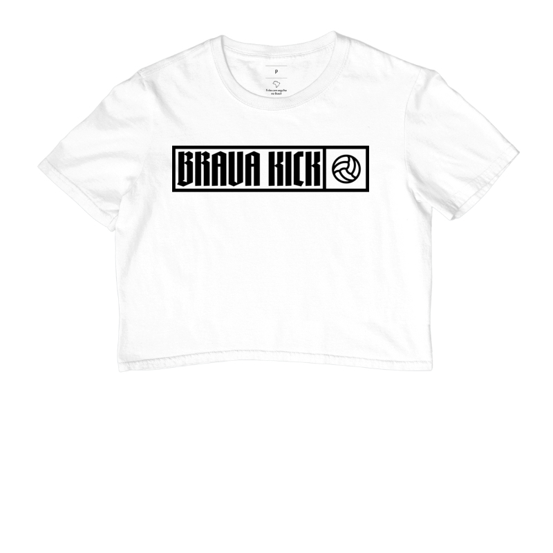 Camiseta Cropped Brava Kick