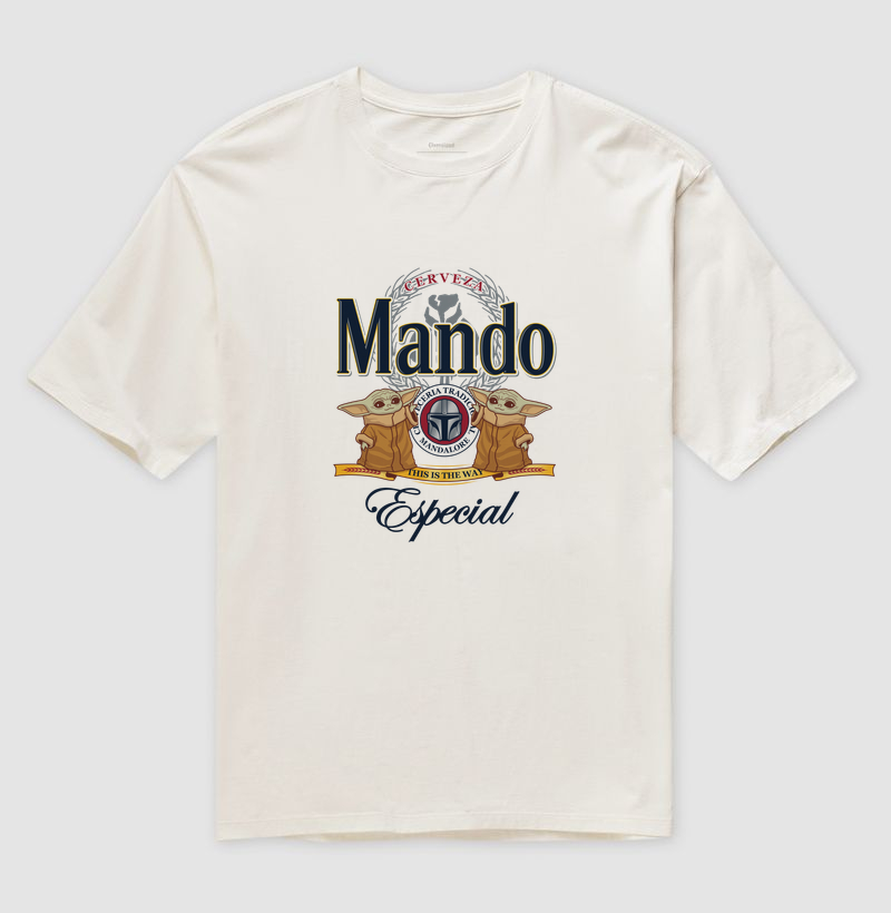 Camiseta  Mando Especial - Camiseta Oversized