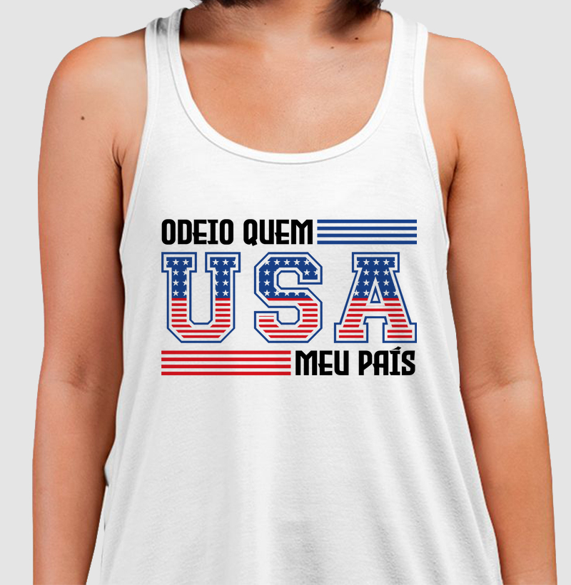 Odeio quem USA meu país