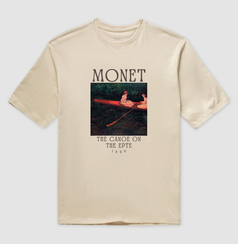 The Canoe on the Epte (1890) - Claude Monet