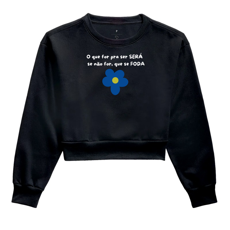 Camiseta o que for pra ser