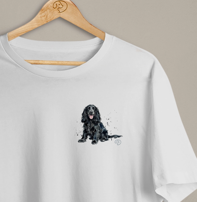 Cocker Spaniel Preto Bolso