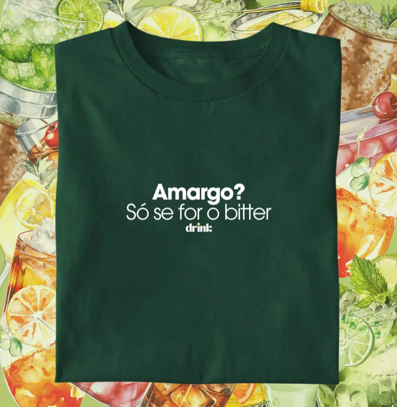 Amargo? Só se for o bitter