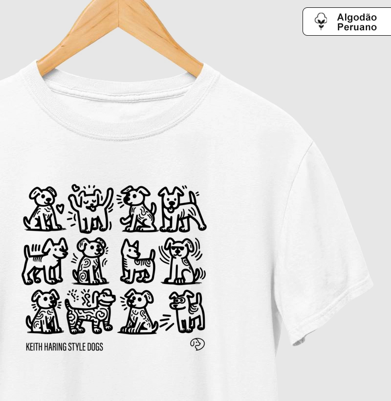 AUrte - Kaith Haring Style Dogs