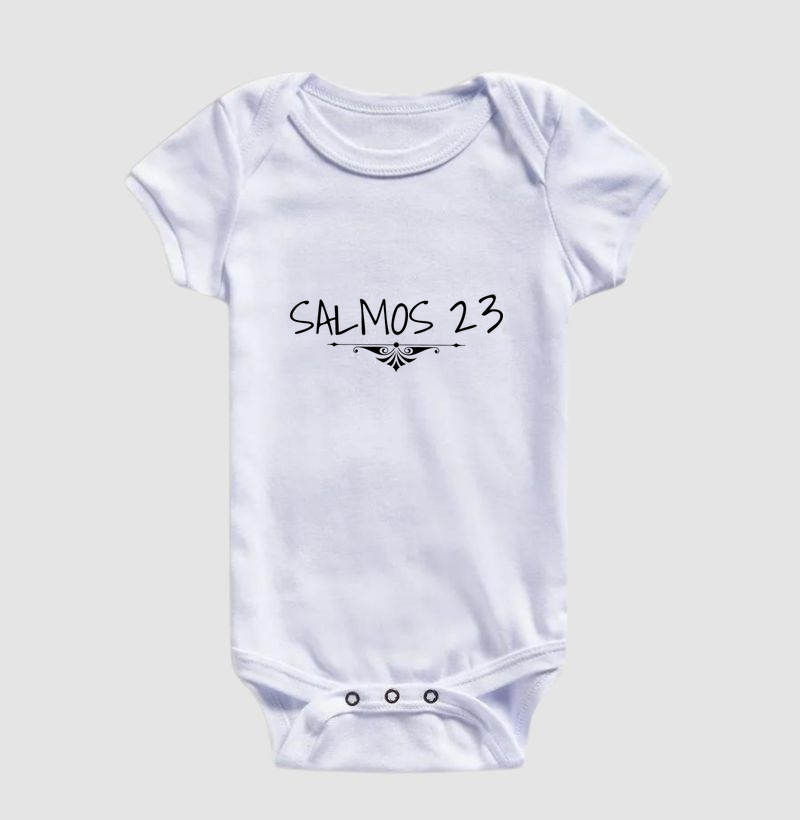 Body Infantil Salmos 23 Central - Body Infantil