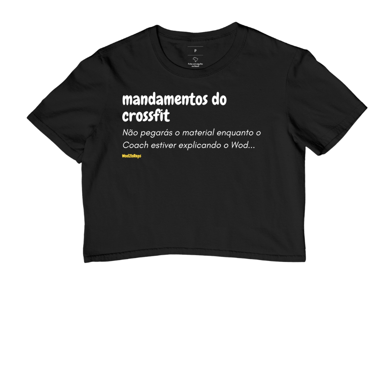 mandamentos do crossfit - não pegaras o material