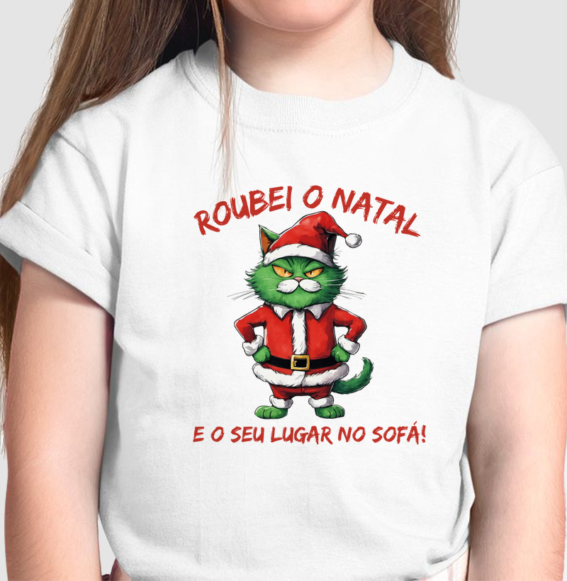 Roubei o Natal E o seu lugar no sofá!