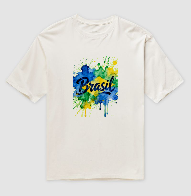 Camiseta Brasil Hexa 