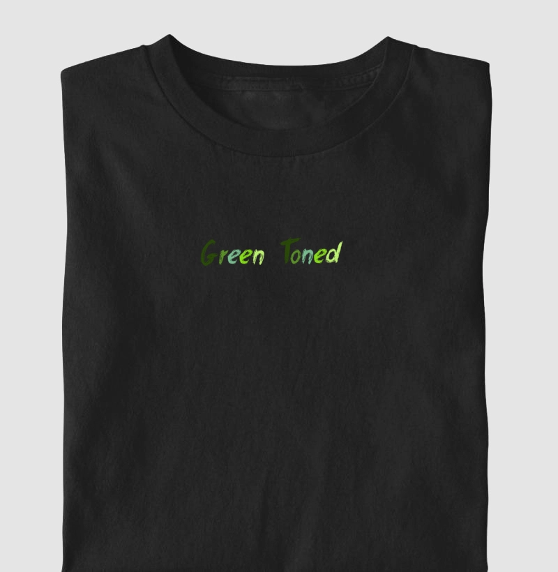 Camiseta Tons de Verde
