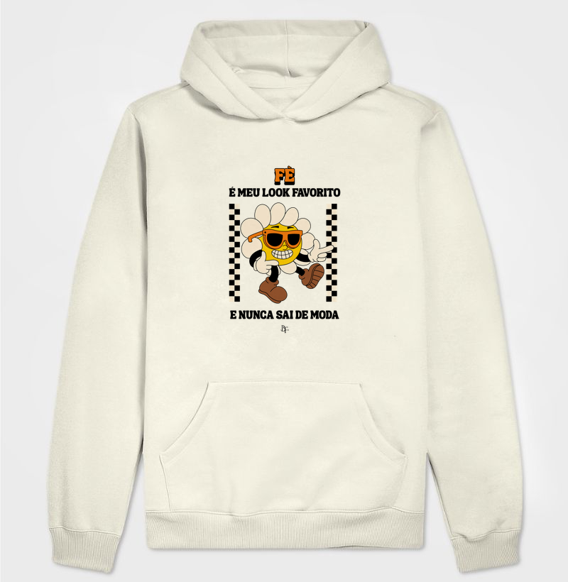 Fé é meu look favorito e nunca sai de moda - Hoodie Moletom