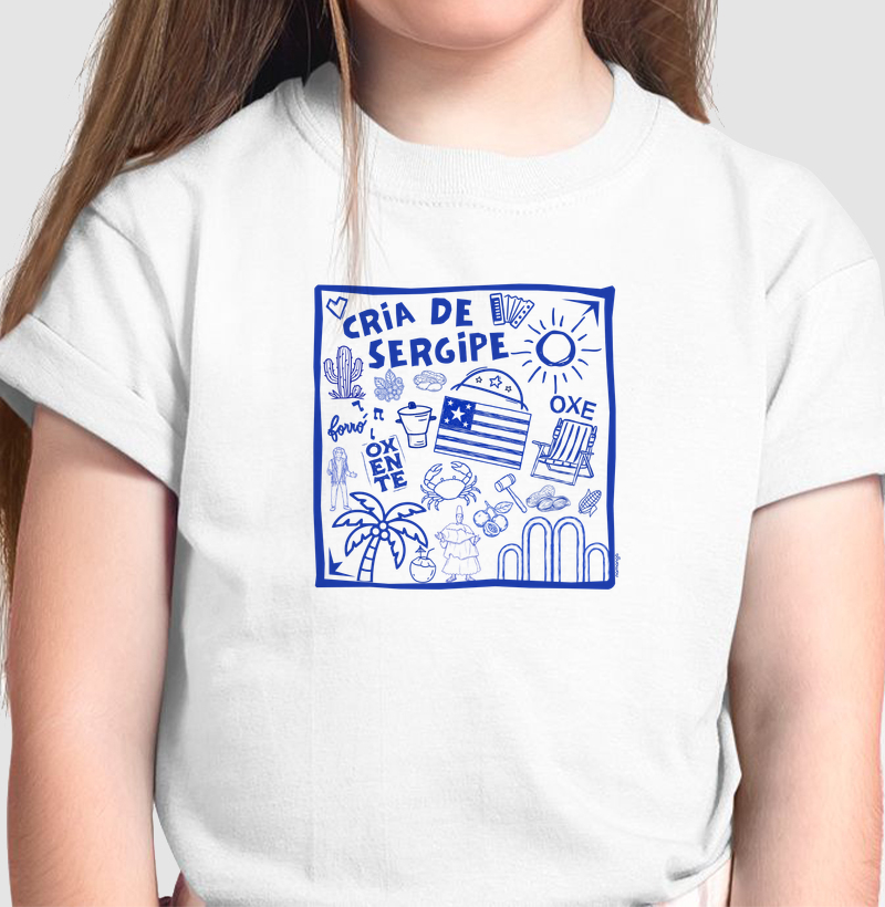 Cria de Sergipe Raiz - Camiseta Infantil