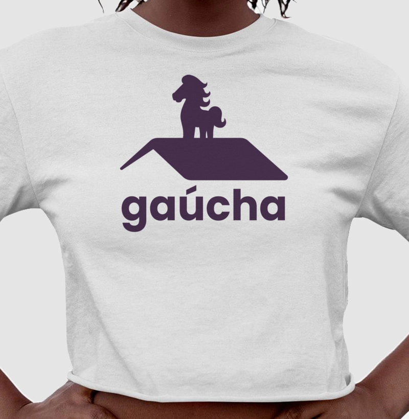 Cropped Gaúcha Alma Dourada