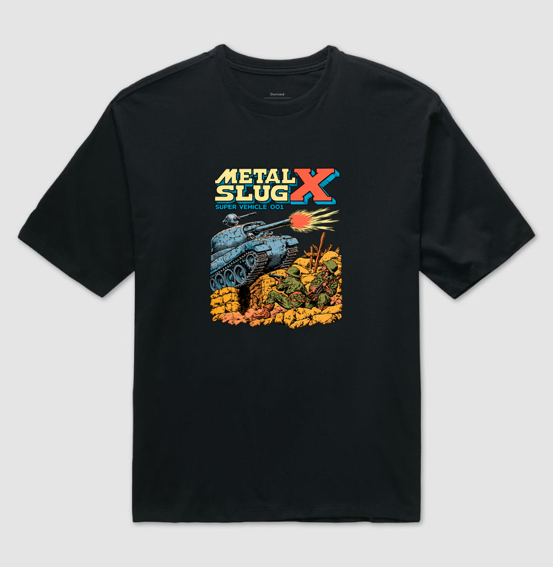 Metal Slug X - Camiseta Oversized