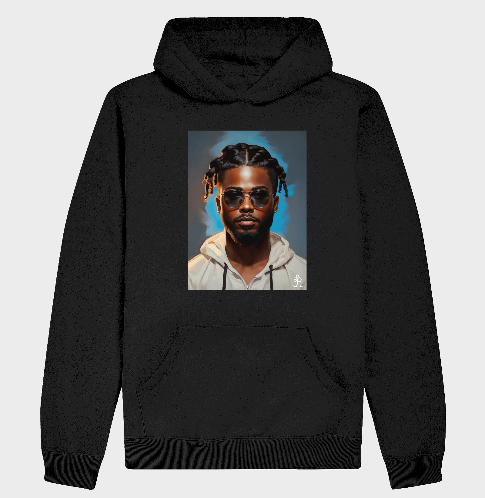 Homem Jaqueta branca óculos