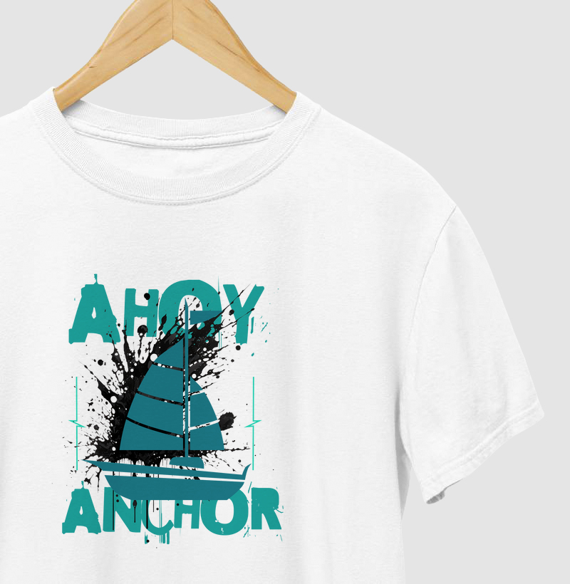 Ahoy Anchor - Algodão 30.1 