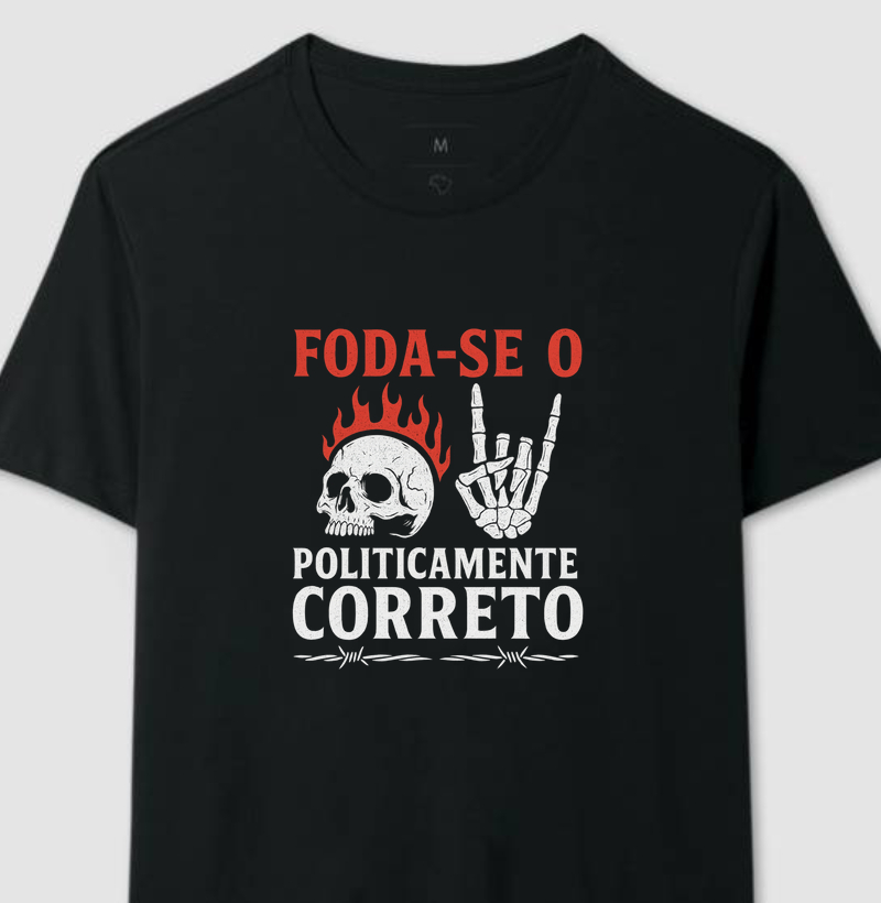 F**k Politicamente Correto (Black)
