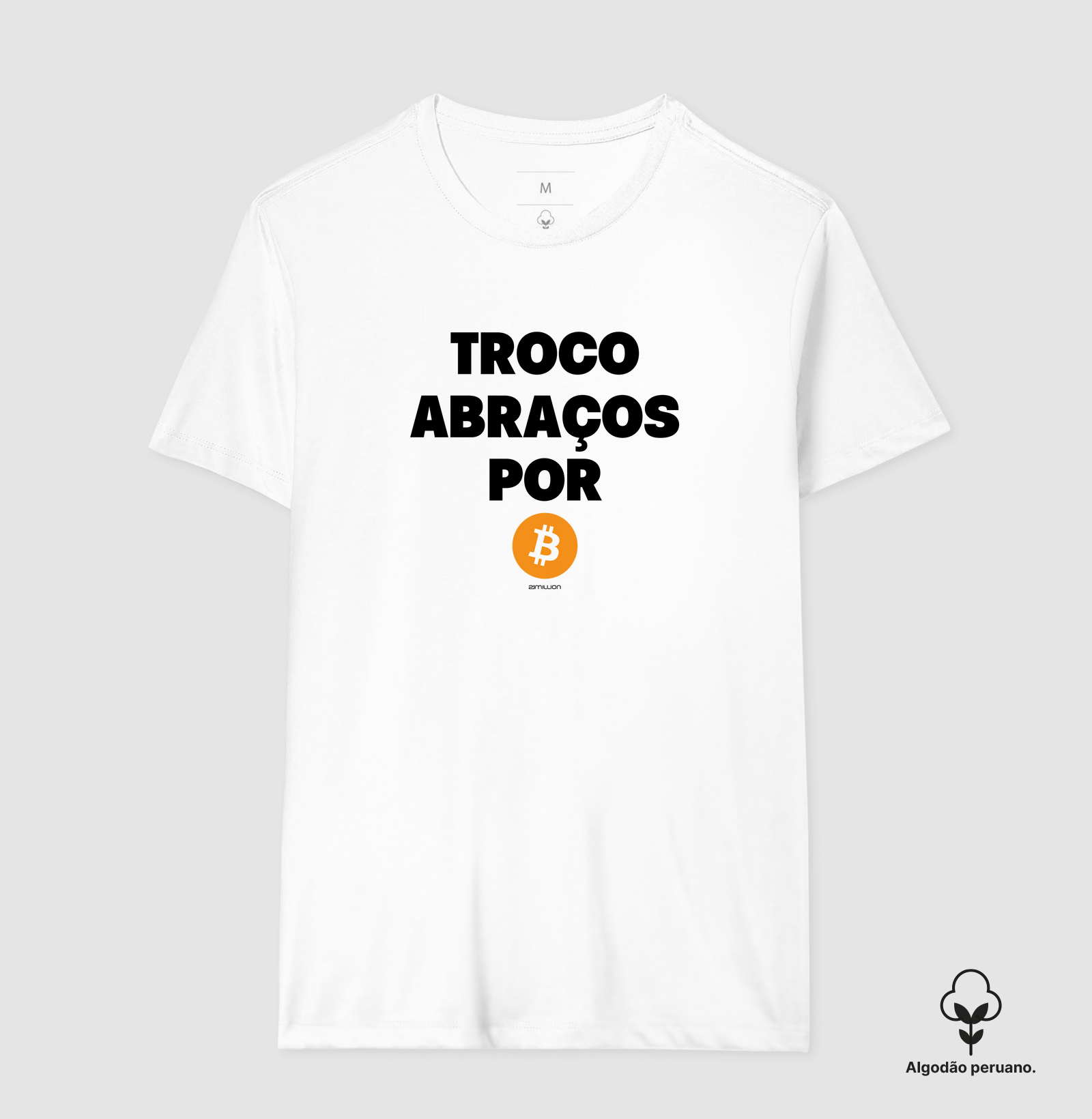 Troco Abraços - Algodão Peruano