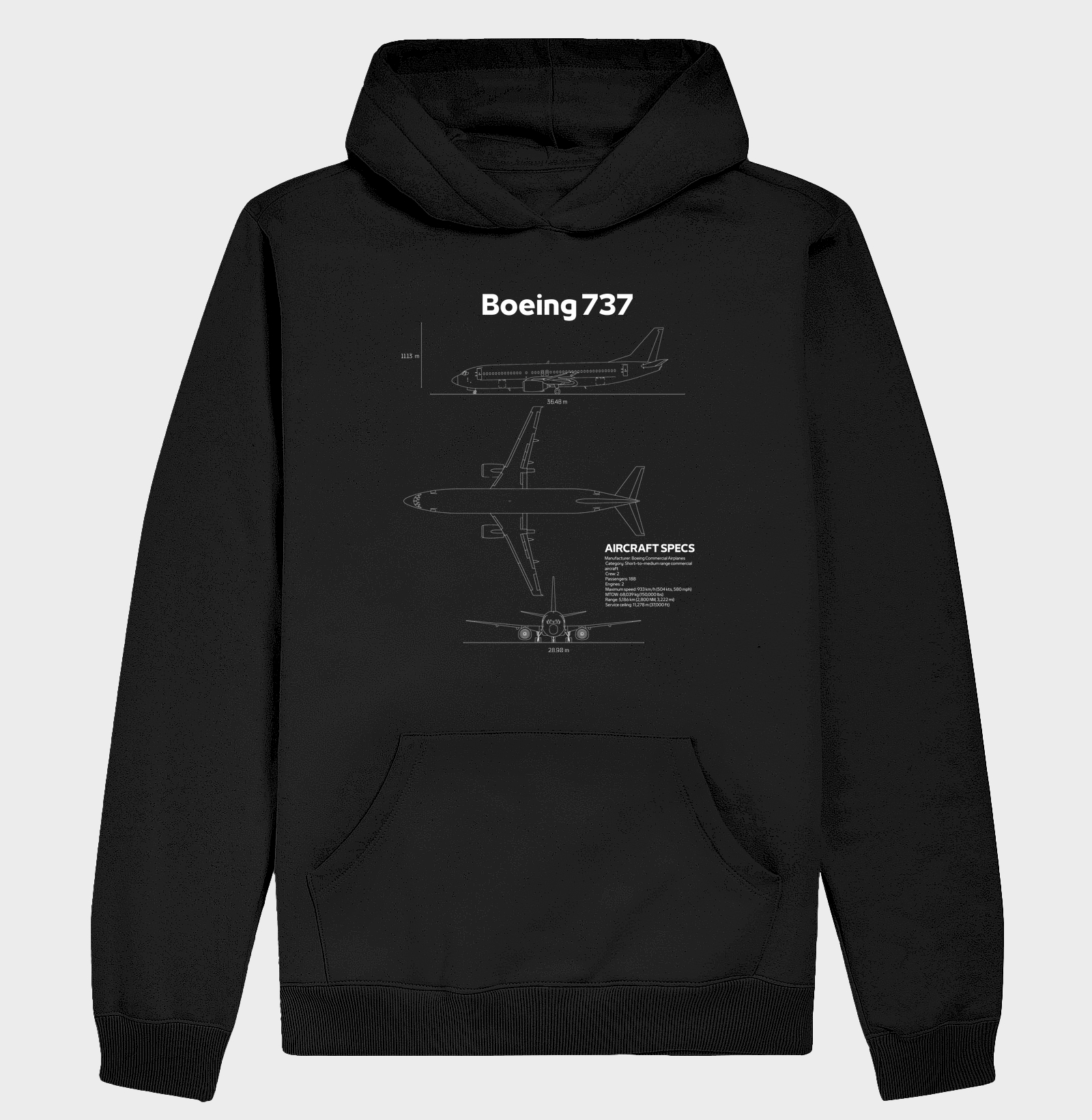 Boeing 737 - Blueprint