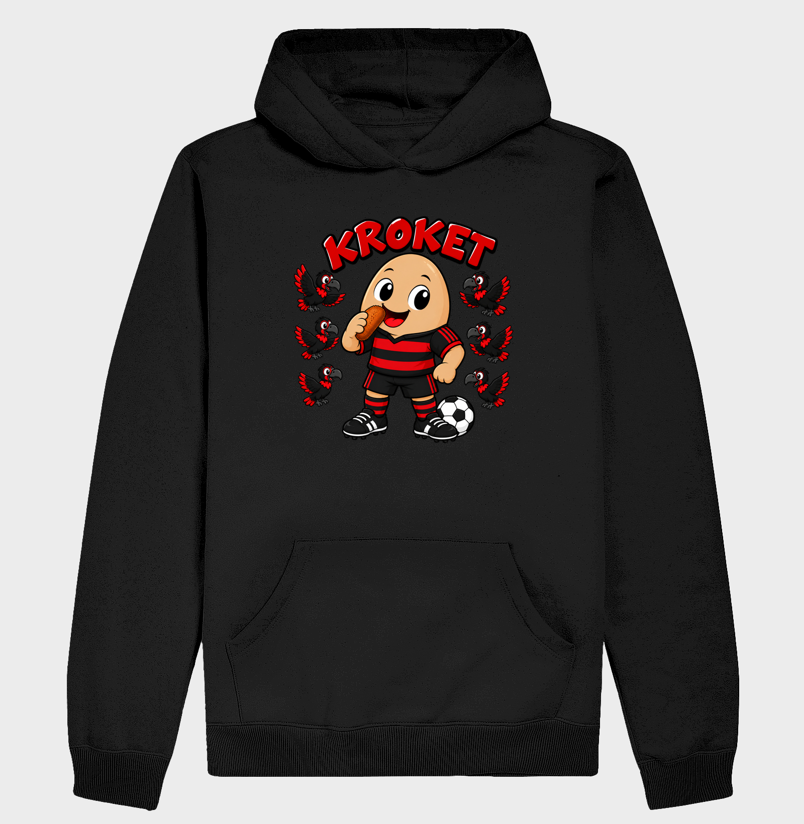 Egg Kroket : Nação - Hoodie Moletom