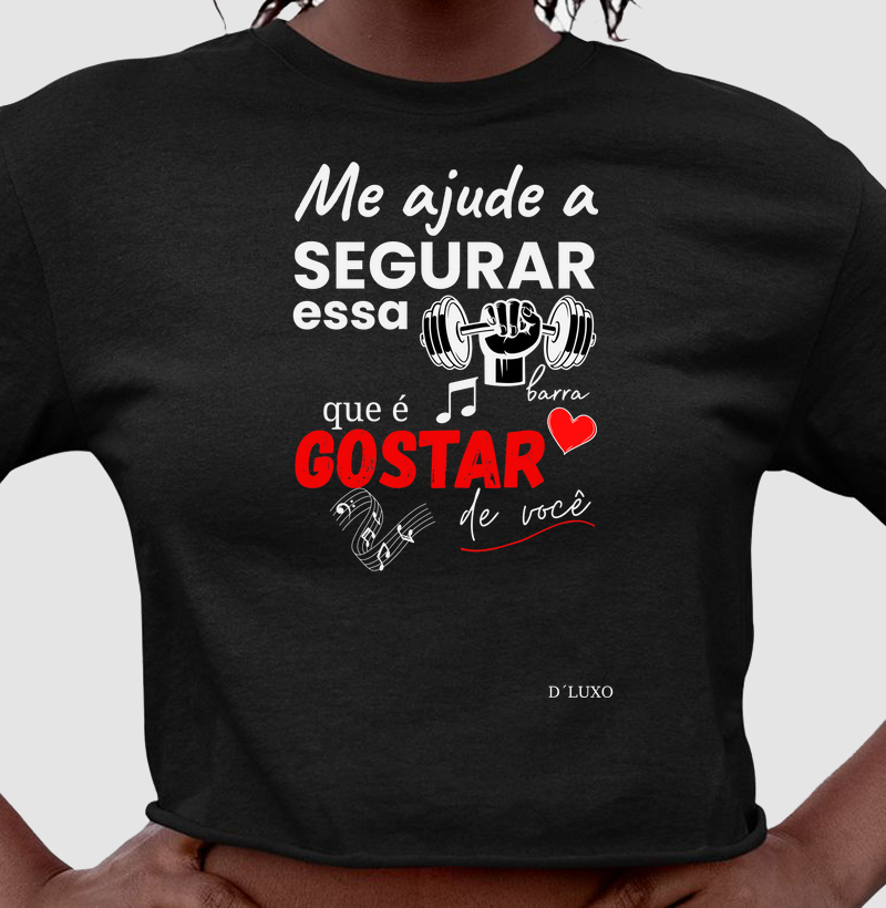 Me ajude a segurar essa barra