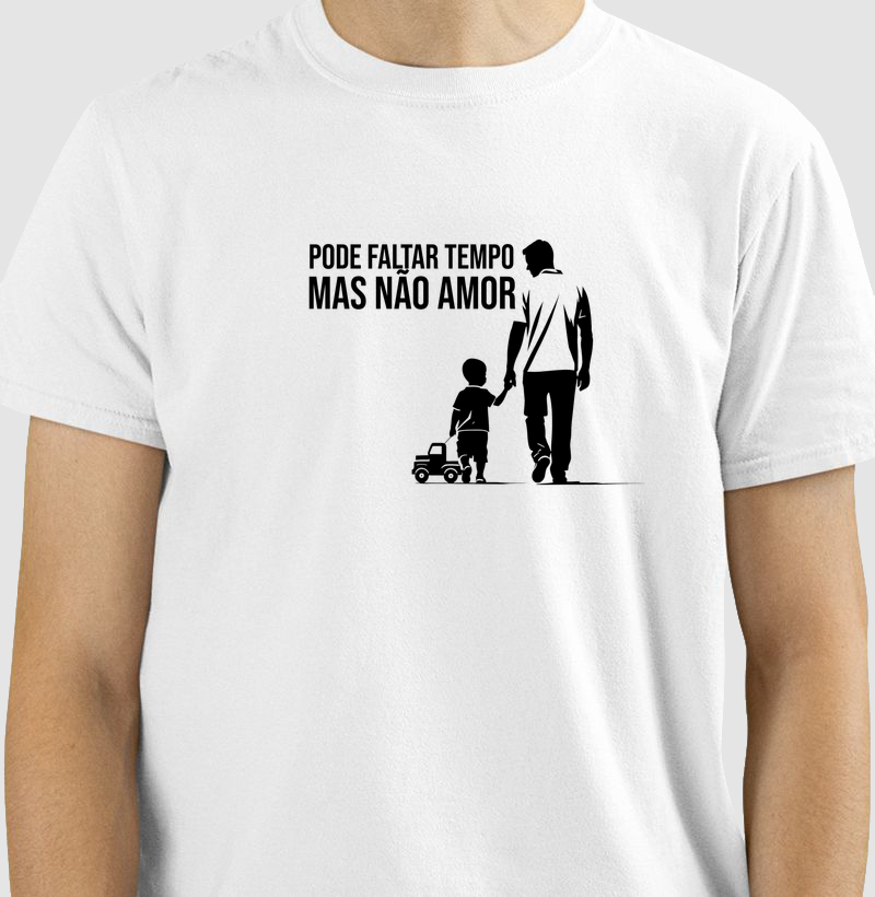 Pode Faltar tempo,mas não amor