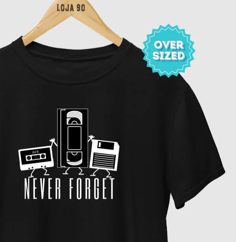 Never Forget: K7, Disquete & VHS (Oversized)