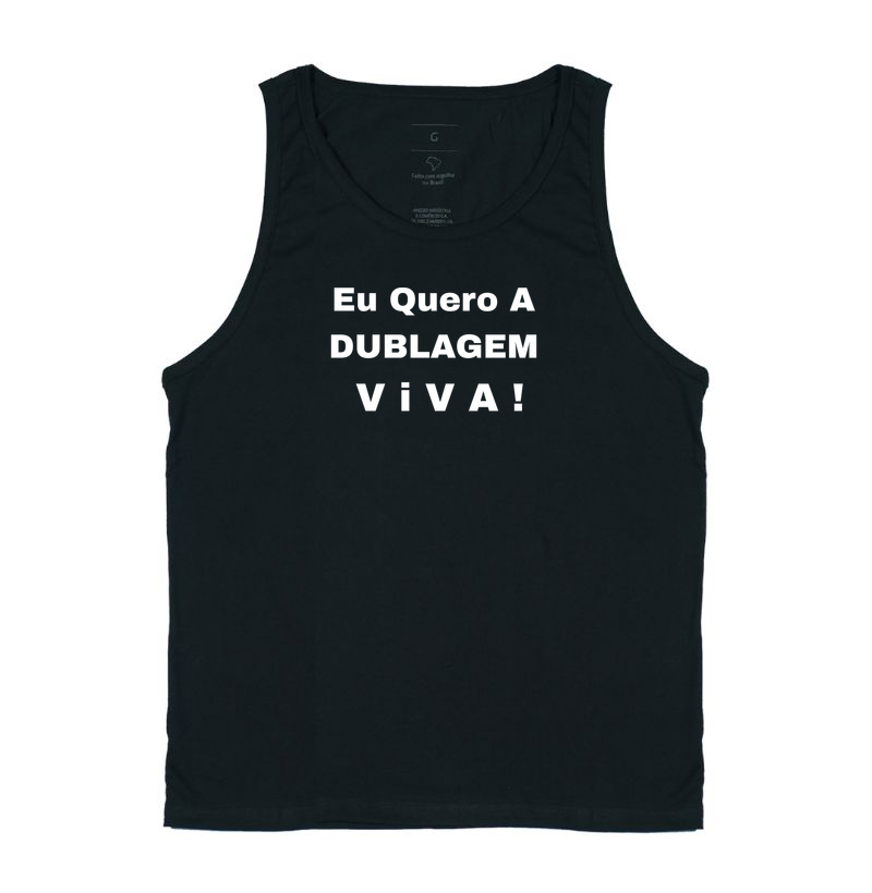 EU QUERO A DUBLAGEM VIVA !