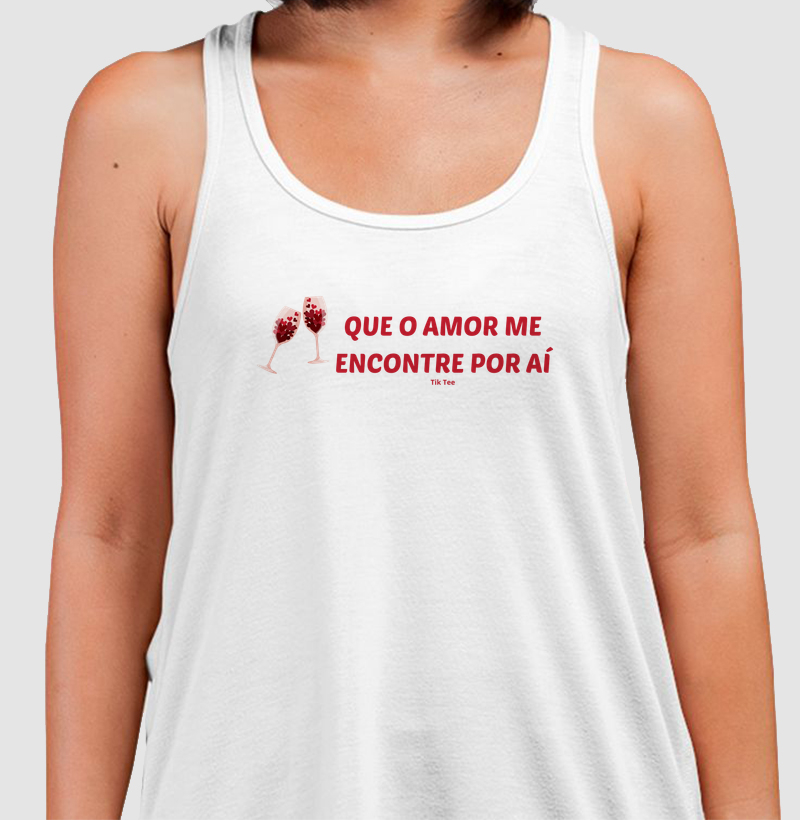 Que o amor me encontre por aí