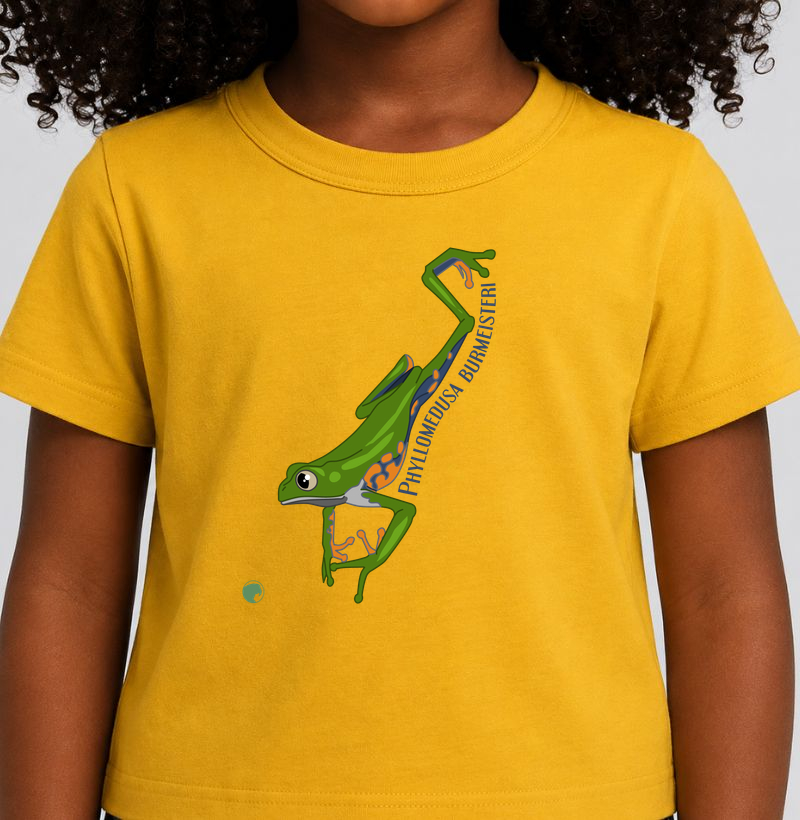 Camiseta Infantil Phyllomedusa burmeisteri