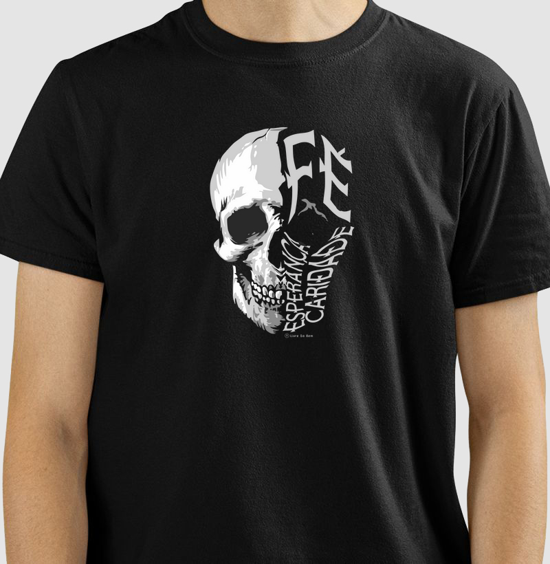 Camiseta maçonaria - Crânio FEC