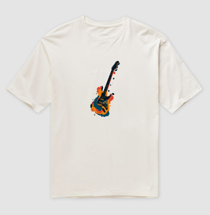 Camiseta Oversized Riff do Pôr — Soundtrack 80/90 | Posto80
