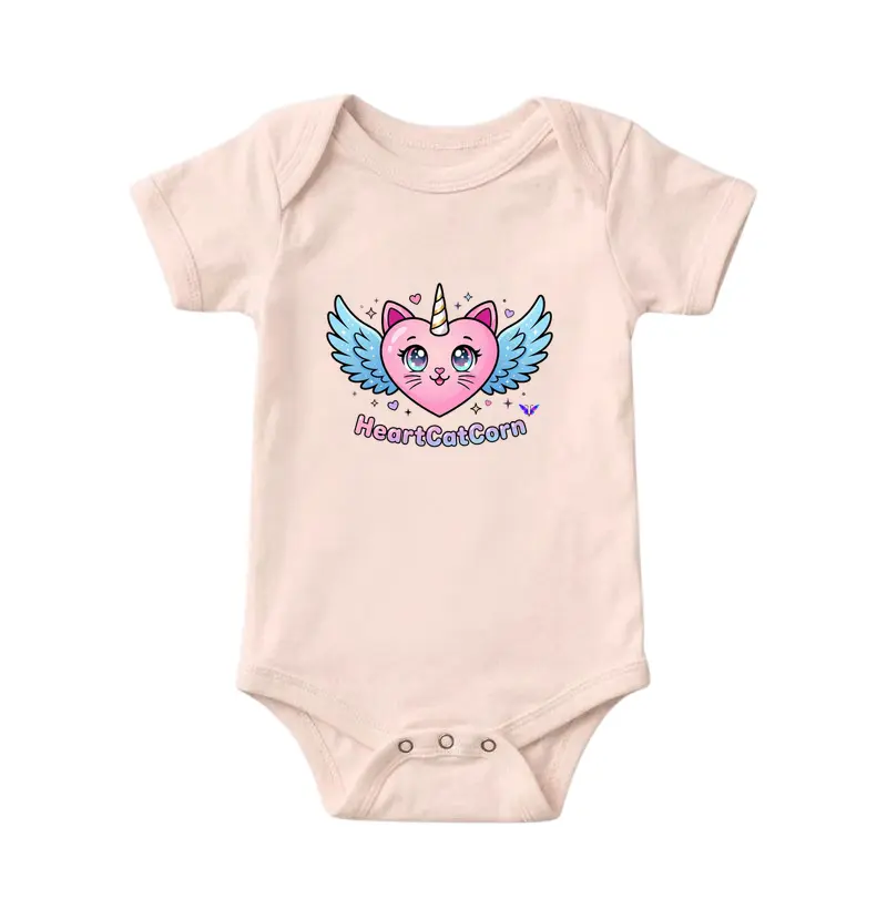 Body Infantil HeartCatCorn