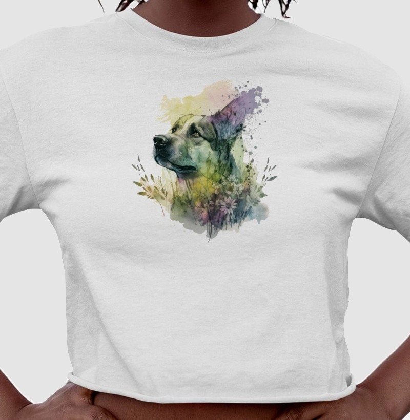 Dog Water Color - Crooped