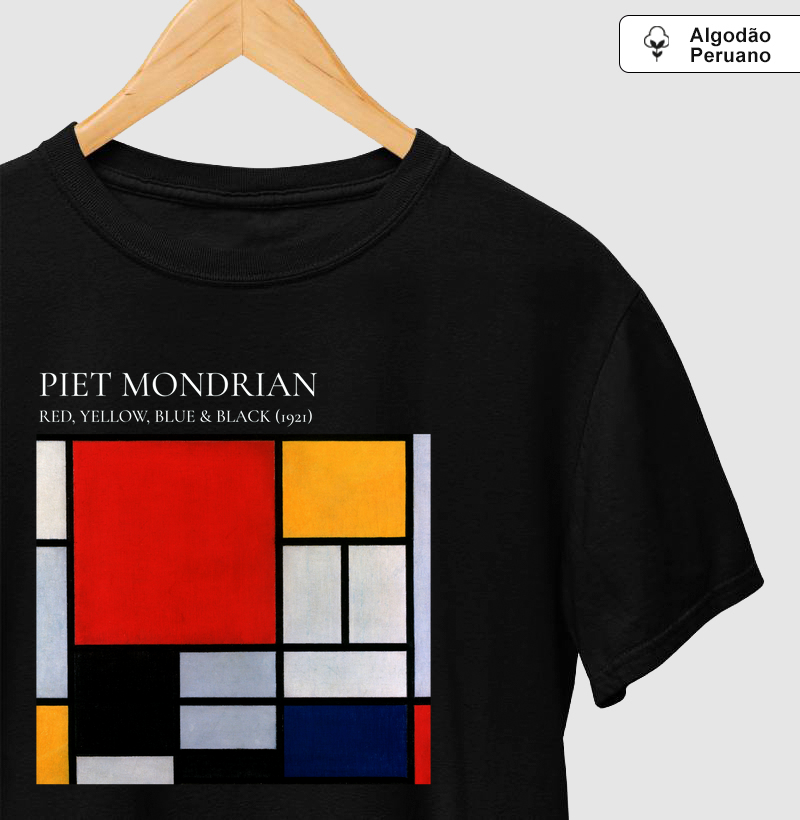Mondrian -  Red, Yellow, Blue & Black (1921)